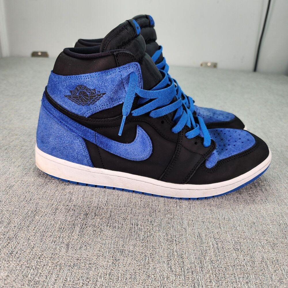 Nike Air Jordan 1 Retro High Men Size 12 DZ5485-042 OG Royal Blue Black Shoes
